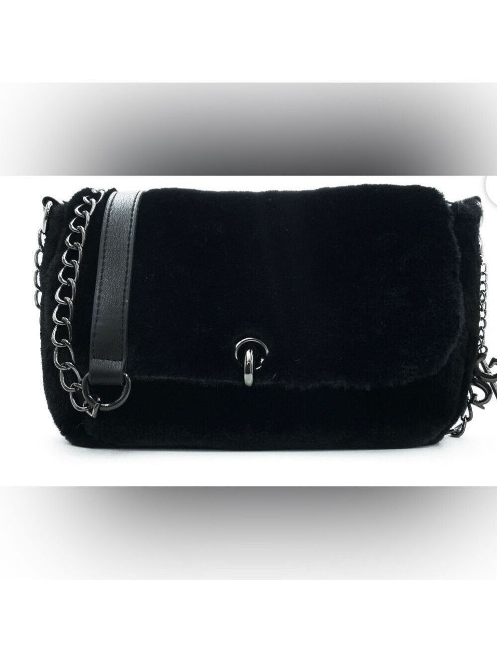 Gilda Paris Faux Fur Crossbody NWT